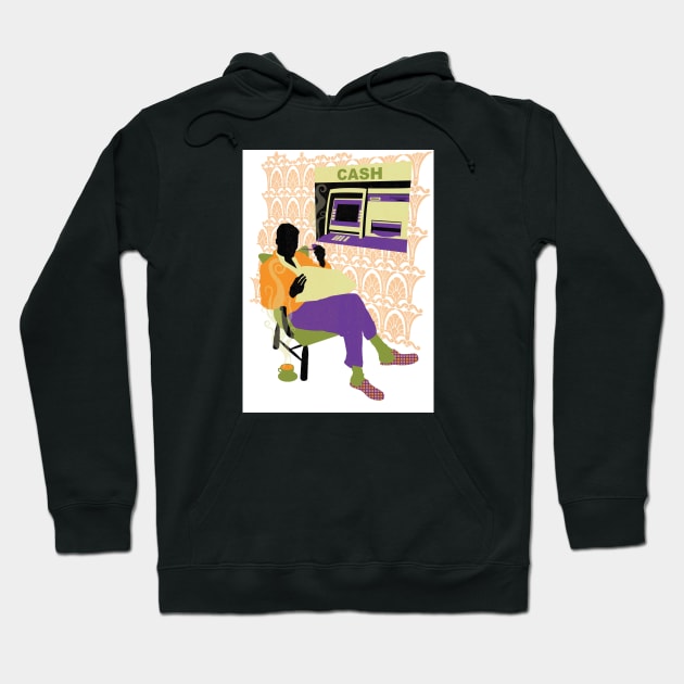 CSMA_money in property2 Hoodie by Neil Webb | Illustrator